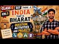 Questions, Activities and Projects – India, That is Bharat | Class 6 SST Chapter 5 | By Prasad Sir