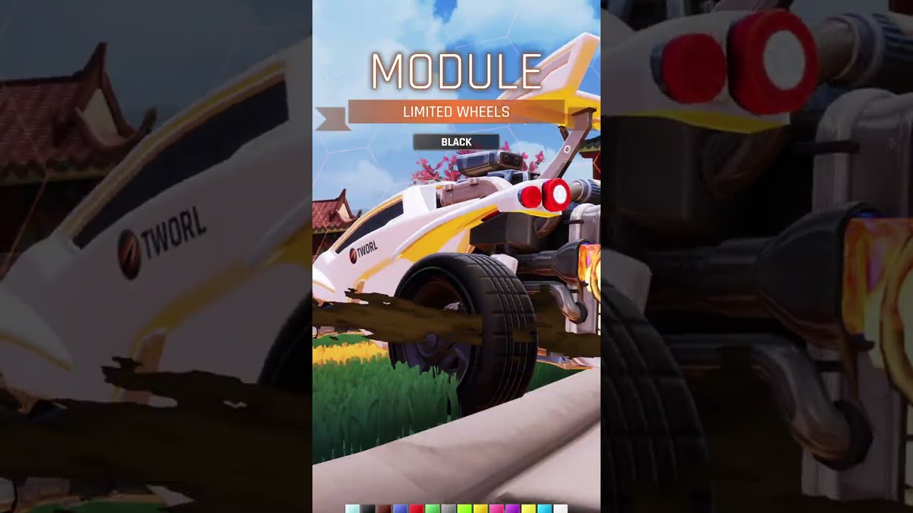 All Painted wheels 'MODULE' Rocket League