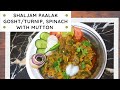 Shaljam paalak goshtturnips spinach with mutton  cook food with delight shaljampalakgosht