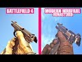 Battlefield 4 Gun Sounds vs Call of Duty Modern Warfare Remastered