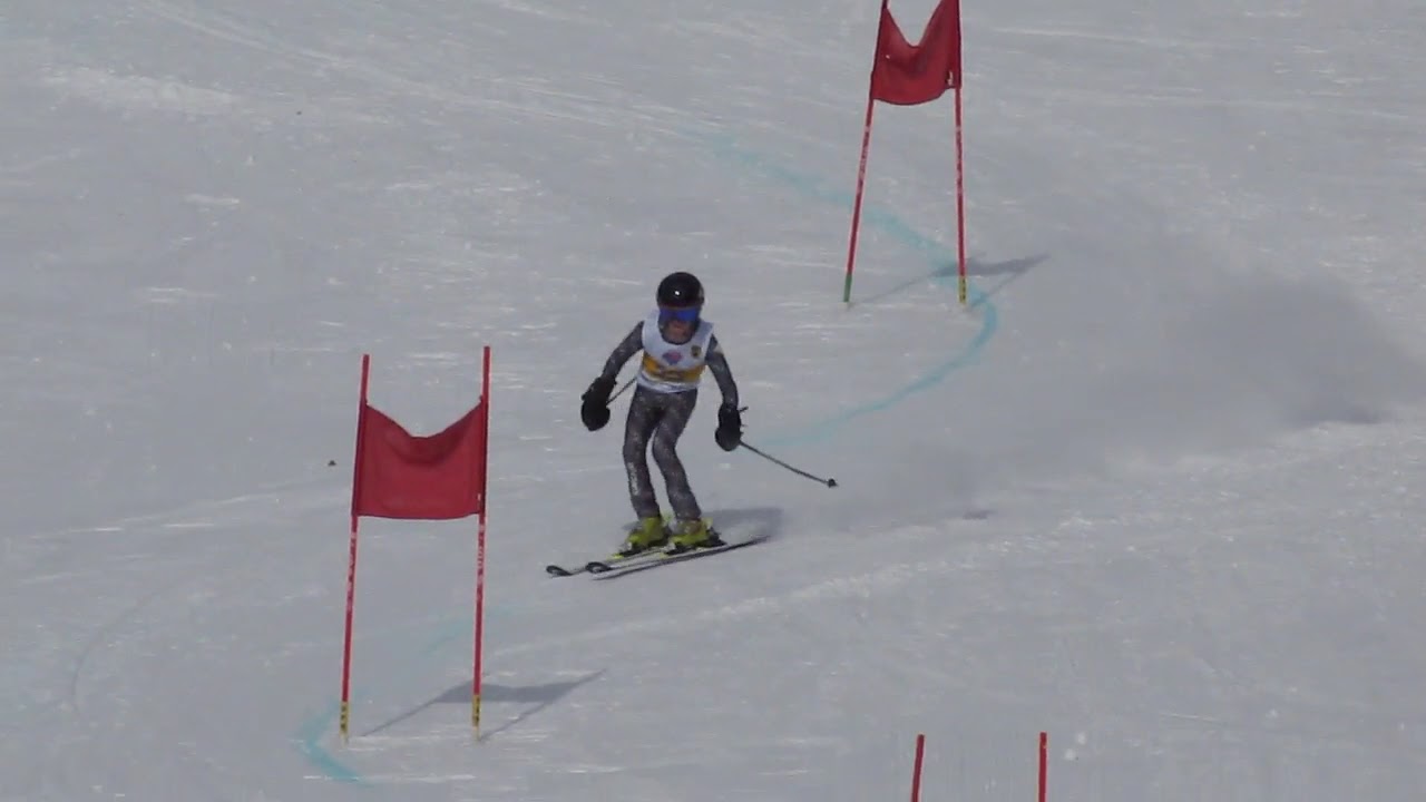 Manitoba Winter Games 2018 Alpine Skiing Day 1 Dual Slalom Qualifying Run YouTube