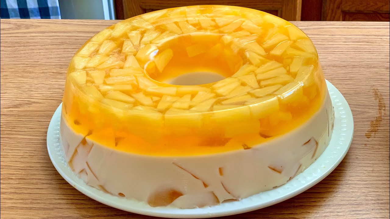 NO HAY POSTRE DE PIÑA 🍍 MAS DELICIOSO CON 3 INGREDIENTES