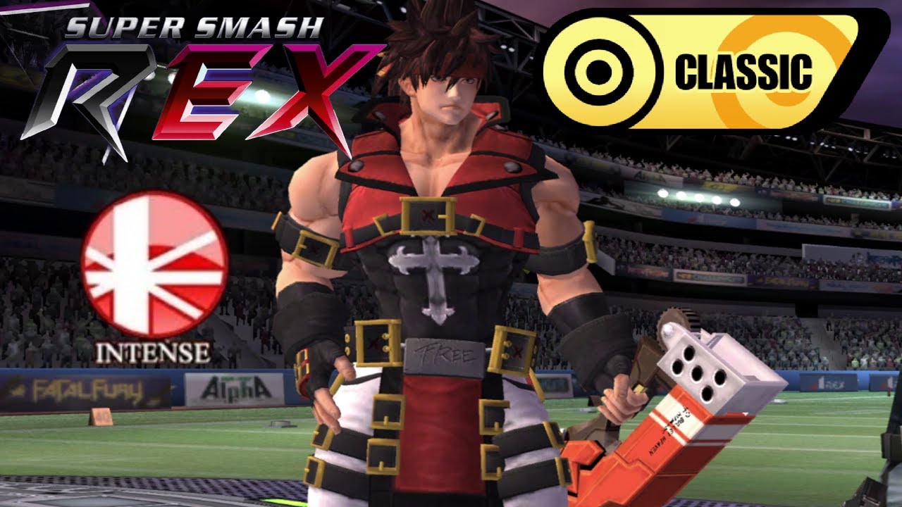 Super Smash REX Gameplay - Classic Mode with Sol Badguy (Intense)