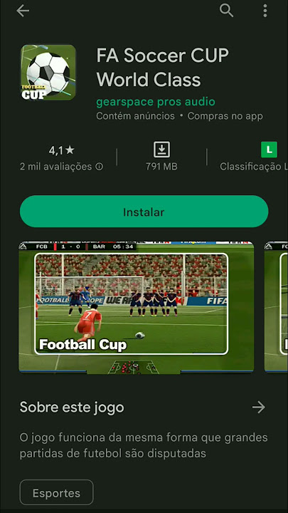 Copa do mundo: Melhores Jogos de Futebol Offline (Android e iOS