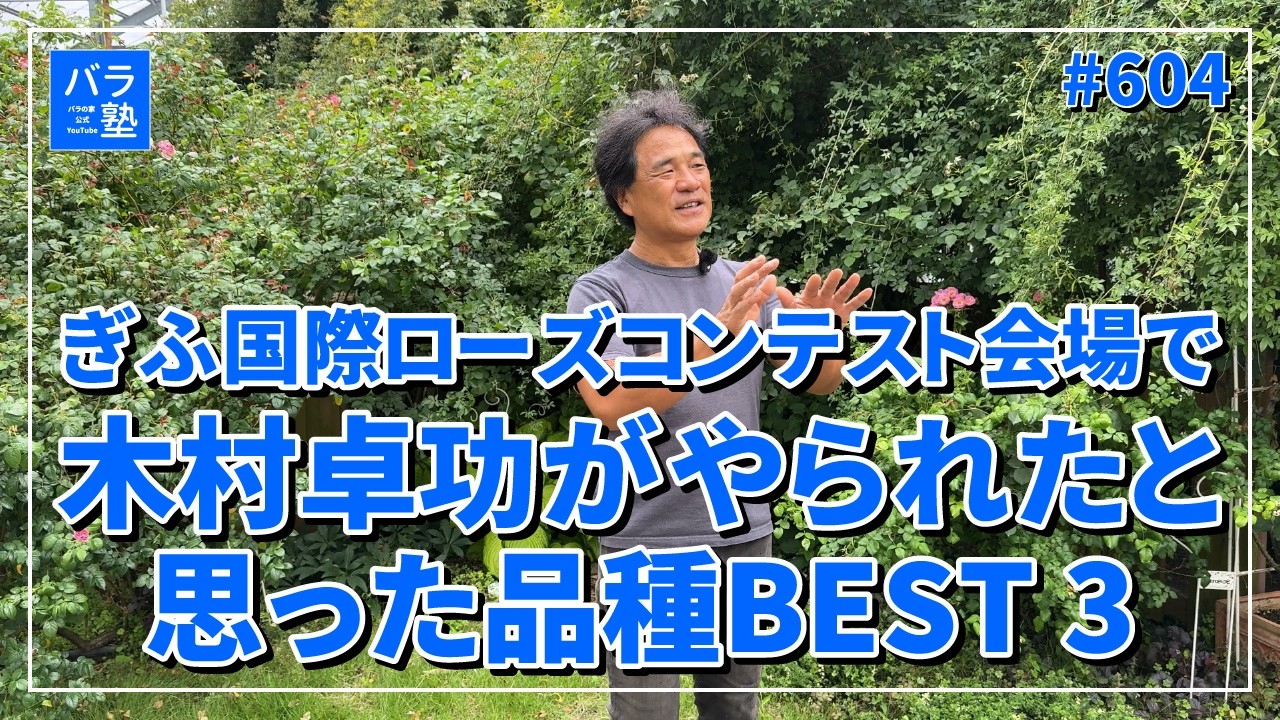 604 Top 3 Rose Varieties That Blew Takunori Kimura Away at the