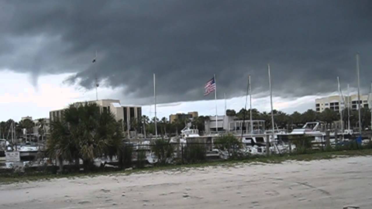 SANFORD FLORIDA FUNNEL CLOUD MARCH 29 2014 YouTube