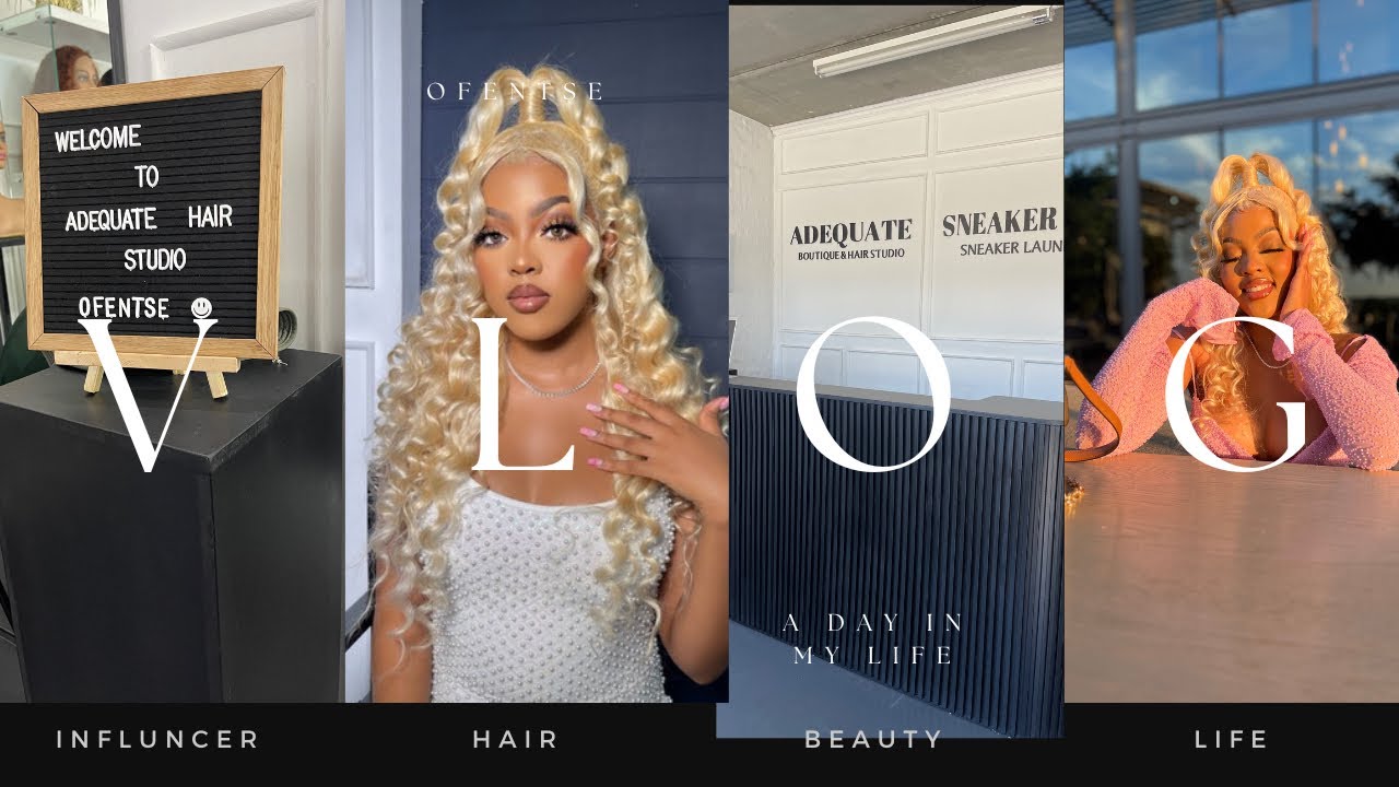 INFLUENCER LIFE ADEQUATE HAIR STUDIO I_MADEBEAUTY MAKE UP YouTube