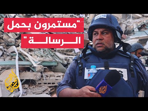 مستمرون بحمل الرسالة.. كلمة للدحدوح خلال حفل تأبين شهداء الصحافة بعمان