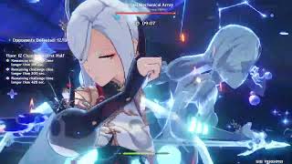 Genshin Impact Spiral Abyss 7.0 floor 12 36*