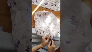 sewing an old nightgown into a romantic skirt #thriftflip #asmr