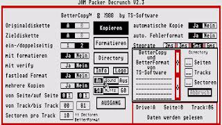 ATARI ST Better Copy Disk copy Compilation 1 of 4 COPIER TOO
