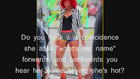 RIHANNA REVERSED MESSAGES (WHATS MY NAME)