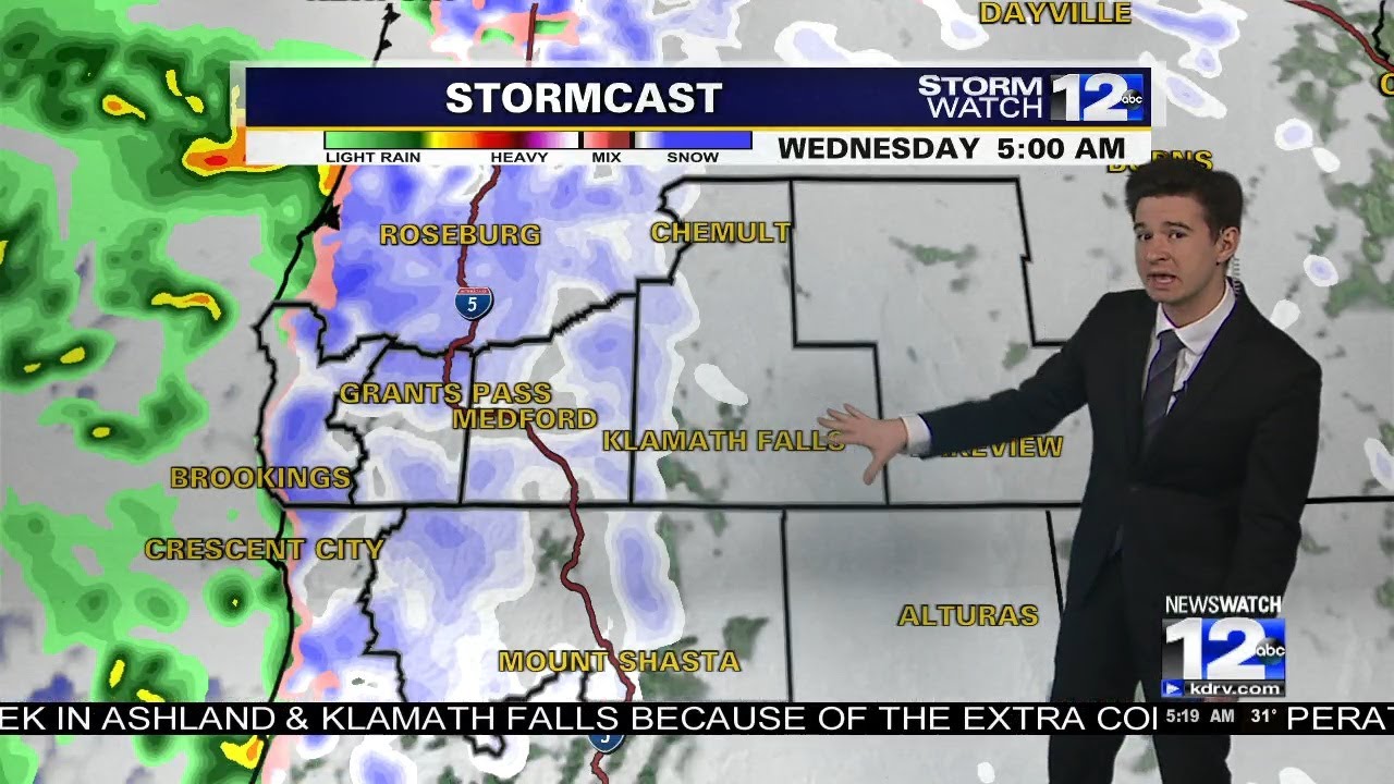 Wednesday, February 22nd Morning Weather - YouTube