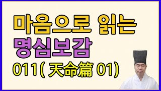 명심보감. 011. 천명편(01) 순천자존 역천자망
