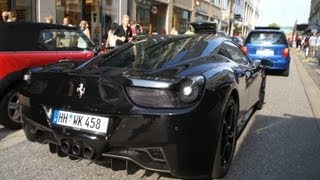 Yesterday i filmed this stunning ferrari 458 italia in hamburg. it
looks really amazing with black rear lights, rims and tinted windows!
do you like it? plea...