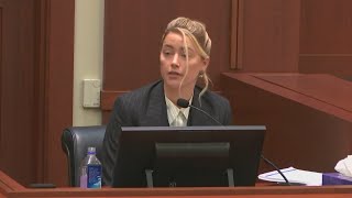 Johnny Depp's lawyers question Amber Heard on incident where Heard allegedly hit Depp | FOX 5 DC