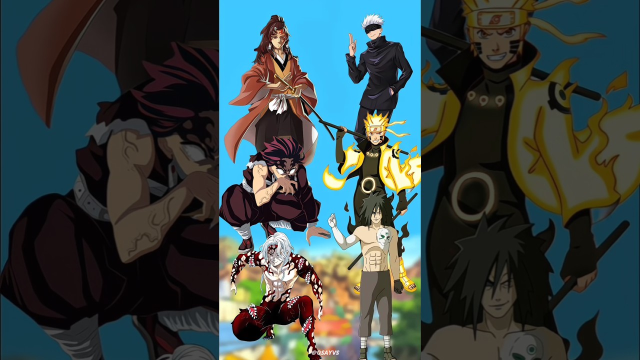 Ultimate Shadow || Yoriichi vs Gojo || Tanjiro vs Naruto || Muzan vs Madara