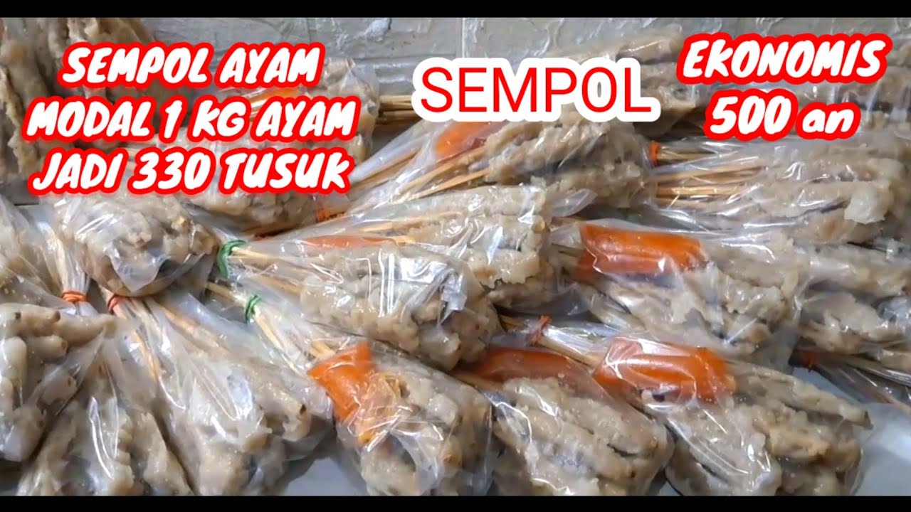 RESEP SEMPOL AYAM  enak UNTUK PEMULA 1 Kg Anti gagal