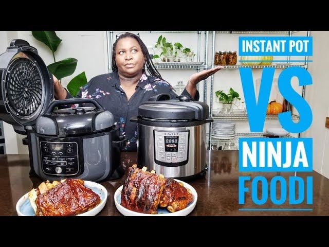 Ninja Foodi vs. Instant Pot Duo Crisp with Comparison Chart