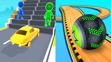 Shape shifting VS Going Balls - All Level Gameplay Walkthrough Android iOS Ep1