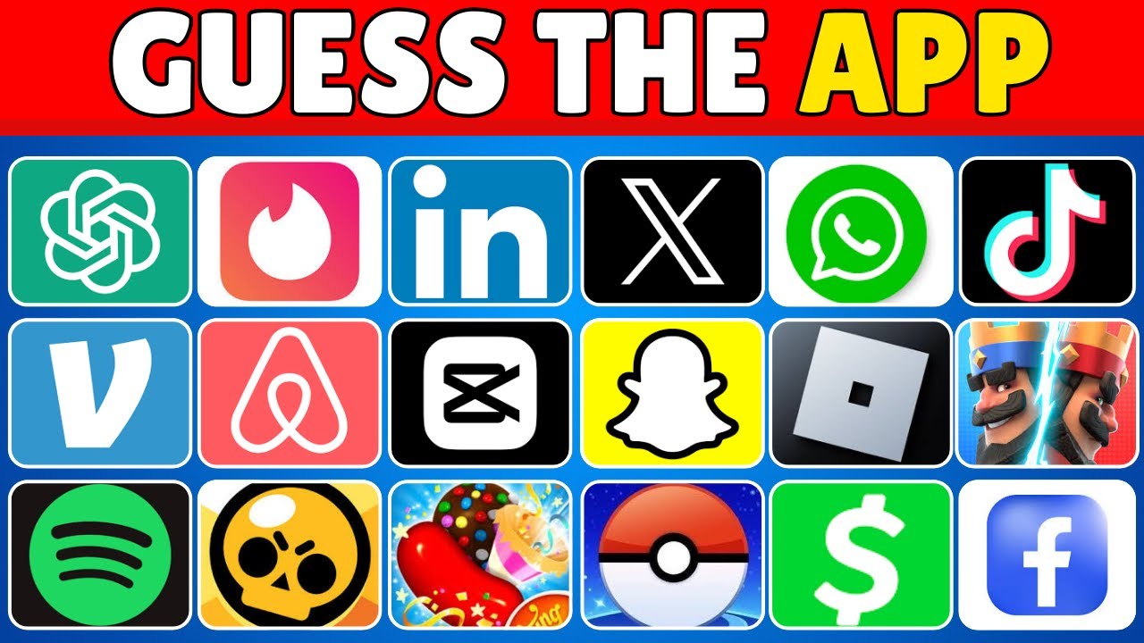 Can You Guess the App Logo? | Famous App Logos Quiz