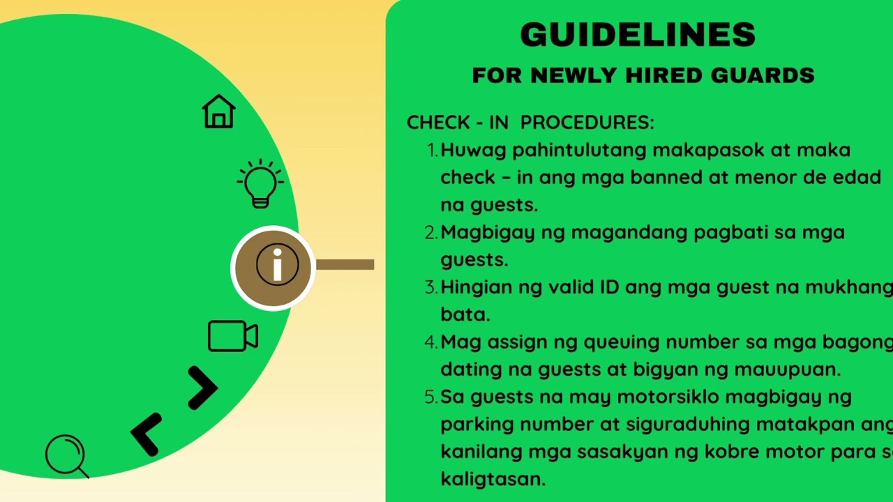 Guarding with care : Luxury Lodge Security Guard Guidelines