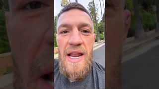 Conor McGregor Talks About His New TITANIUM Shin Bone While Cruising Around Cali☘️