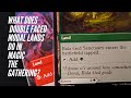 Double Faced Modal Lands