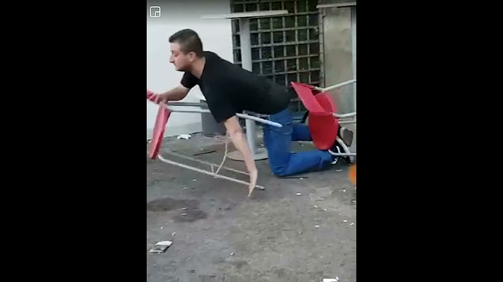 Video divertenti, caduta comica