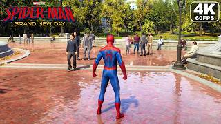 Marvel's Spider-Man 2 Brand New Day Suit Free Roam Gameplay PS5 screenshot 2