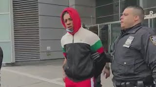 Drill rapper Dougie B taken into police custody outside Bronx courthouse