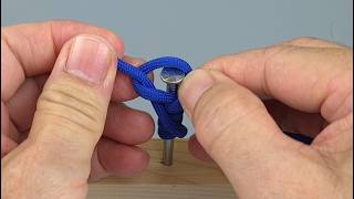 The Unslipable Steel Nail Anchor Knot!
