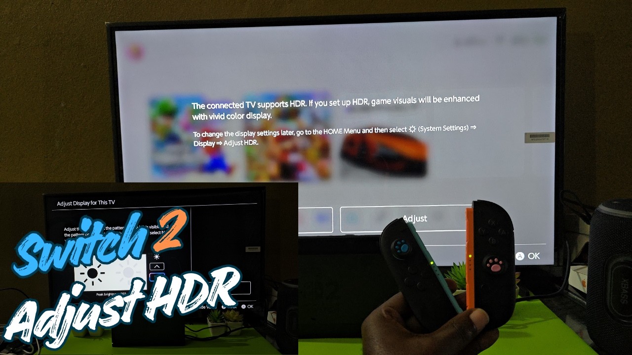 Nintendo Switch 2 HDR Settings Samsung Tv