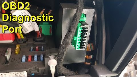 OBD2 Diagnostic Port Location - Peugeot 206