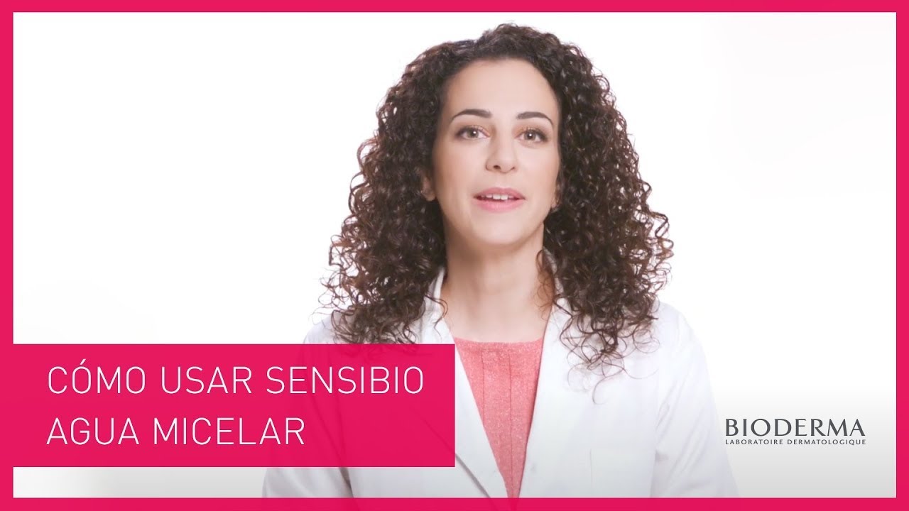 Cómo Usar Sensibio Agua Micelar I BIODERMA #PielSensible 