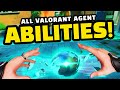 VALORANT - ALL AGENT ABILITIES EXPLAINED! Tips and Advice!