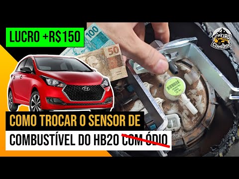 Como trocar o sensor de nível de combustível do #hb20 e lucrar até R$150
