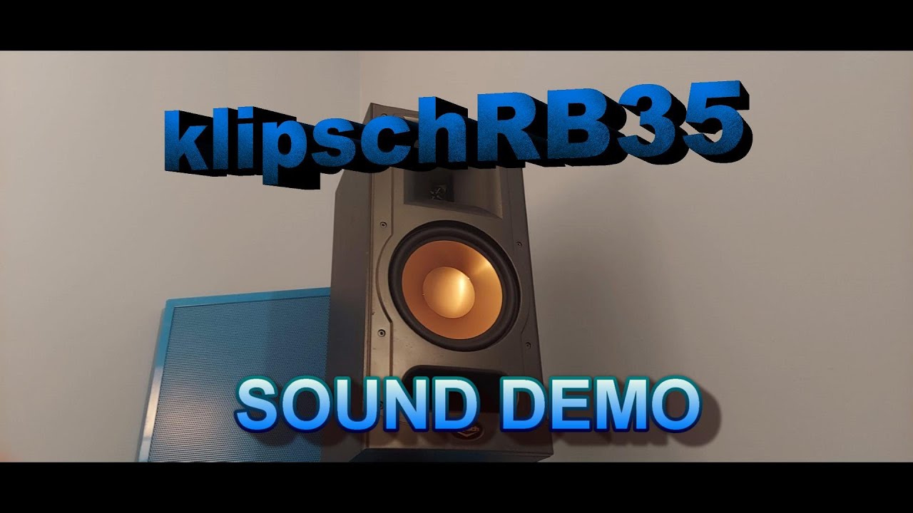 klipsch rb35 demo