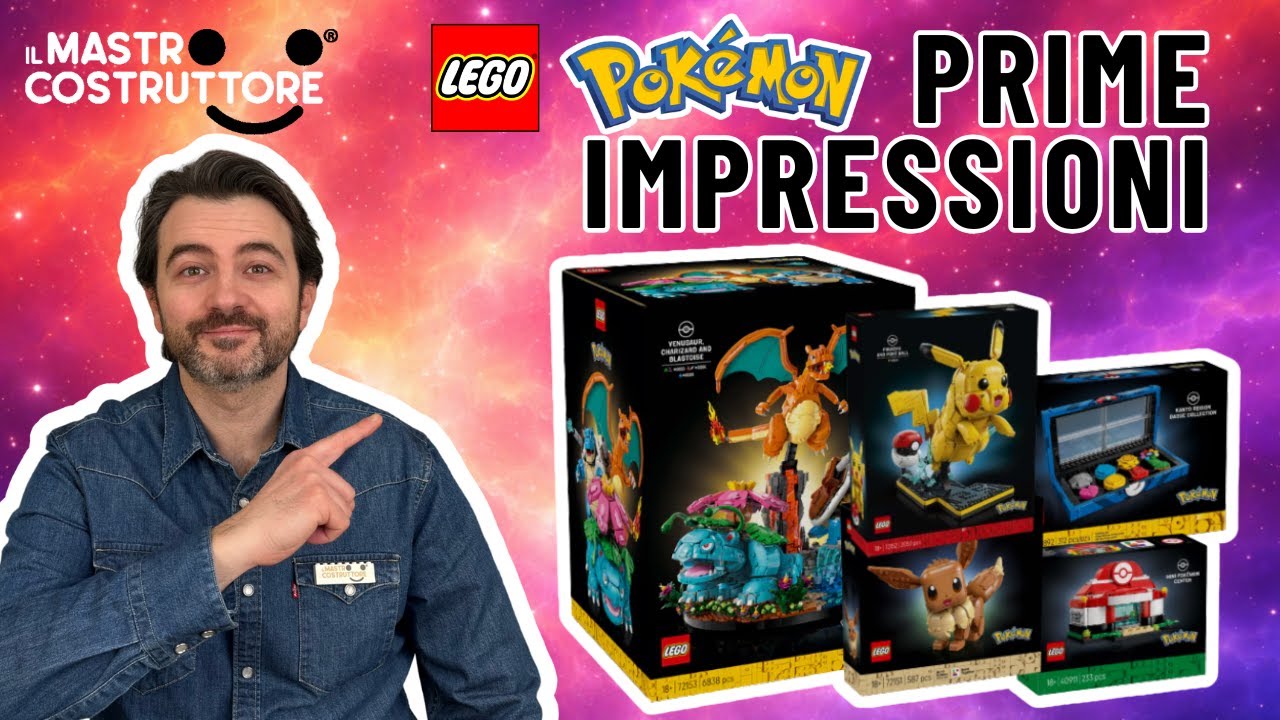 LEGO Pokemon: i nuovi set e le prime impressioni