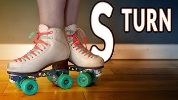 Roller Skating S Turn - Turning On Roller Skates, Backwards To Forwards and Forwards To Backwards.