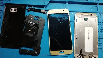 Samsung A7 2017 Lcd Screen Replacement/Lcd screen and Dessasembly/