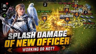 NEW OFFICER SPLASH DAMAGE TEST! 💥 Is It REALLY Working? | WARPATH screenshot 4
