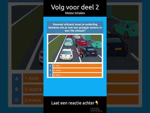 Motor inhalen -