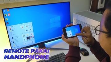 MANTAP! Cara Mengendalikan Komputer Atau Laptop Jarak Jauh Dengan HP