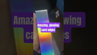 Amazing, glowing card edges #boardgame #cardgame #factory #Printingtechnology #printingfactory