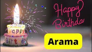 Happy birthday Arama video