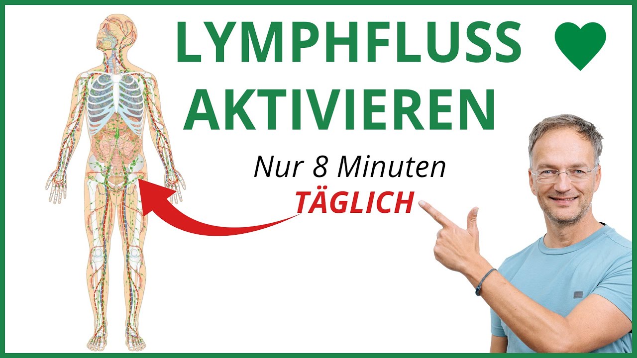 8-Minuten Routine - Lymphfluss aktivieren – JEDEN TAG! 💚