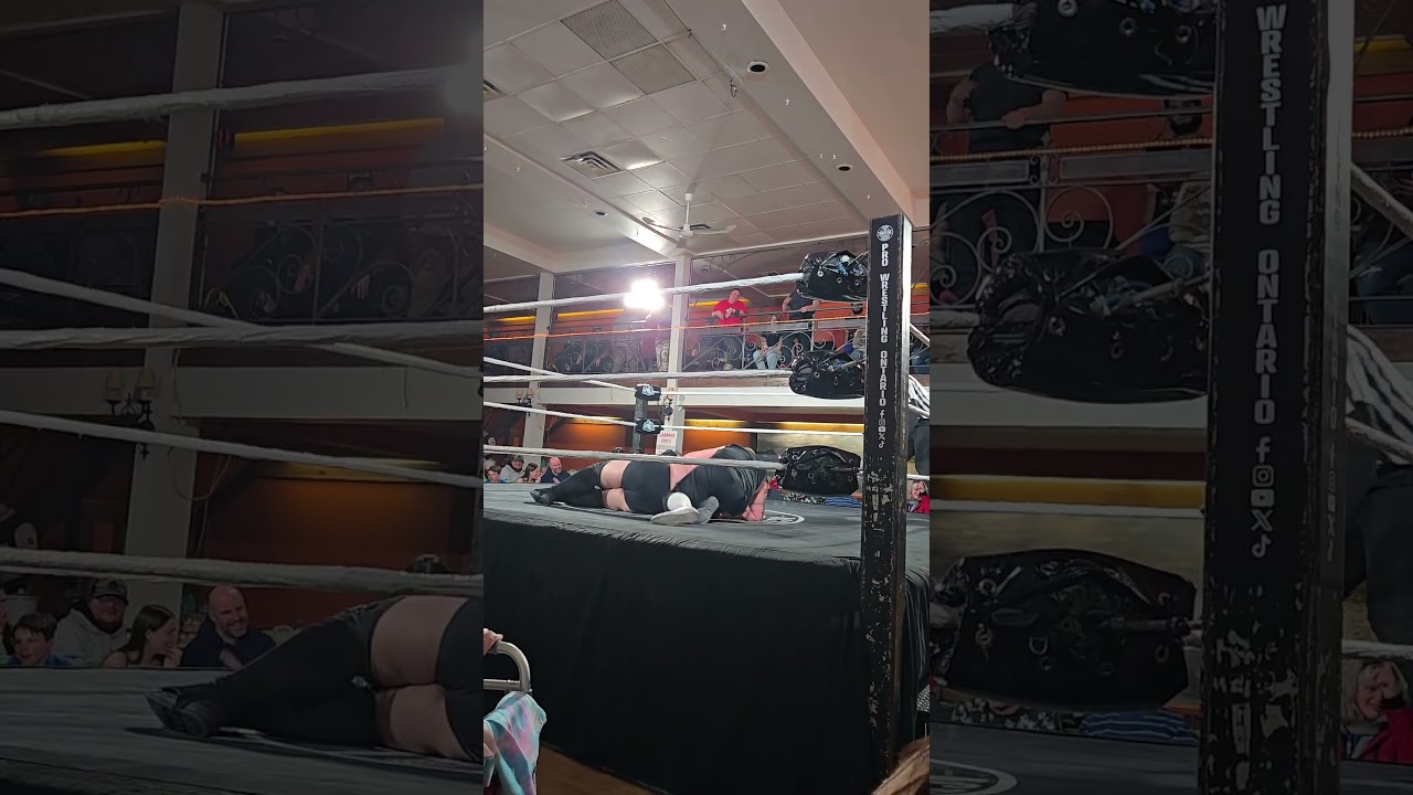 clip of pd skillz vs wade allan at pro wrestling ontario (1/25/25)