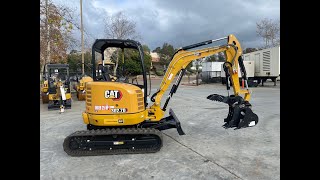 Installing Hydraulic Thumb on Cat Mini Excavator