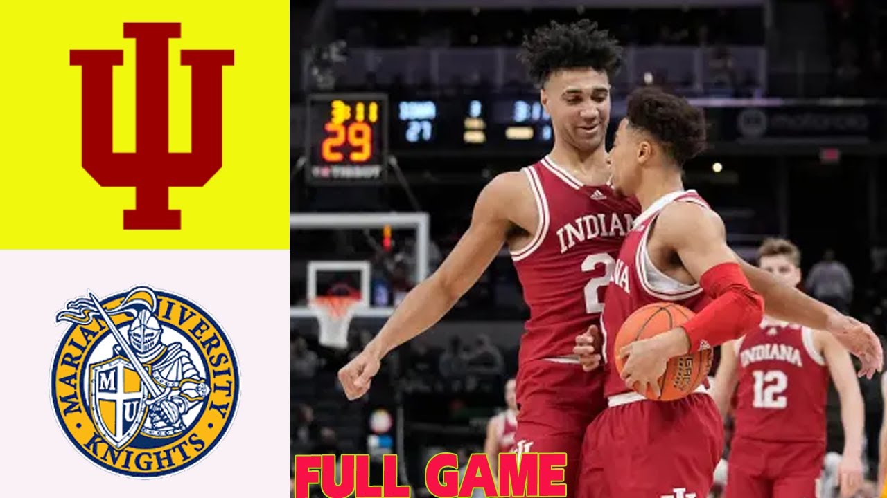 Marian Vs Indiana College Men’s Basketball | FULL GAME | Oct 17,2025 | NCAAM Preseason TODAY